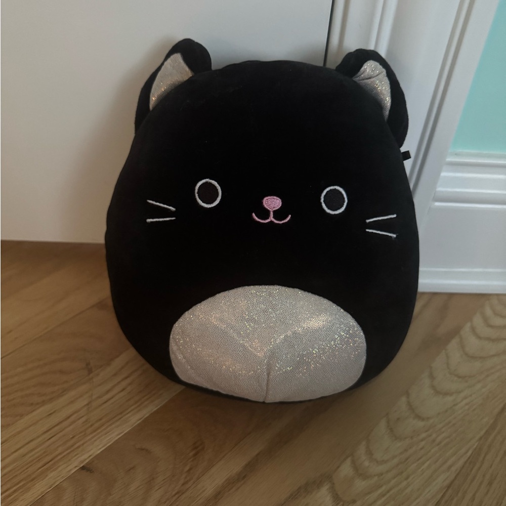 Squishmallows halloween Black and White Plush Toy